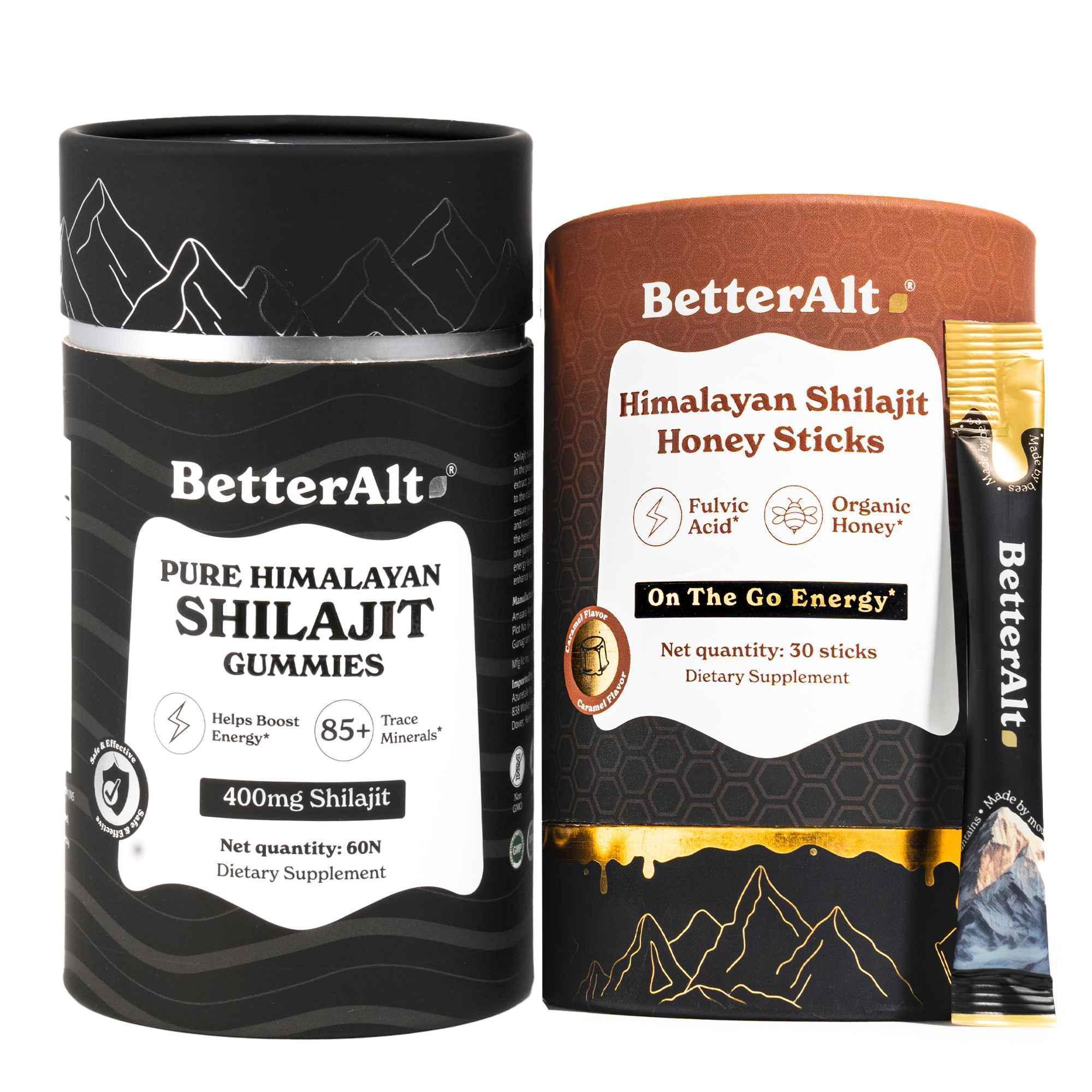 BetterAlt Daily Duo Pack | Honey & Gummies from the Himalayas - Image 2