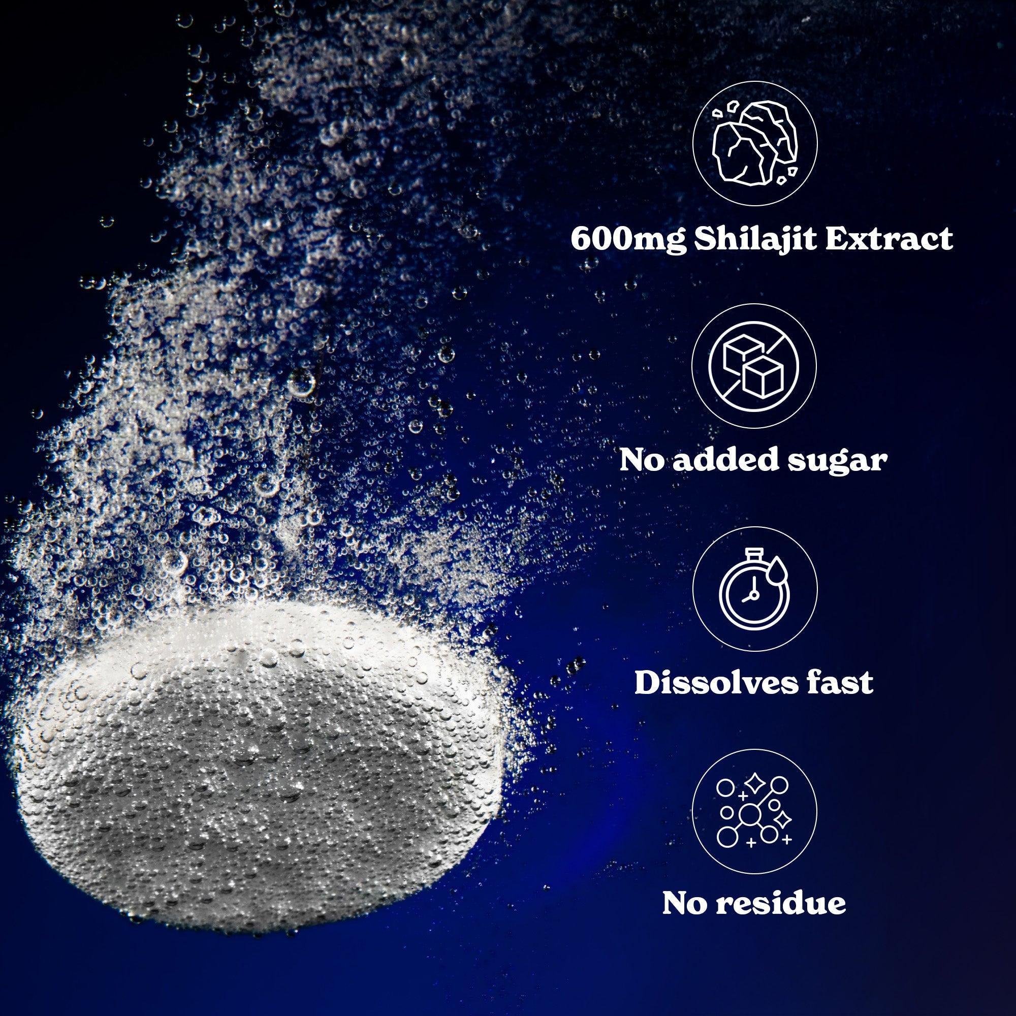 Himalayan Shilajit Effervescent Tablets (600mg) - Image 4