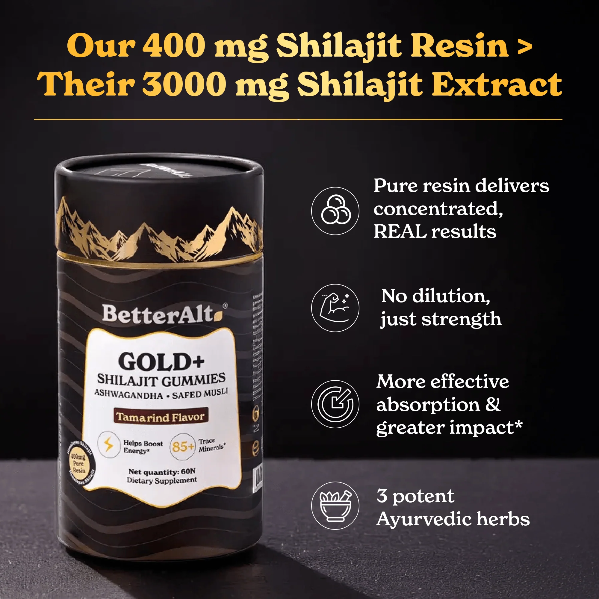 Pure Shilajit Resin Gummies - Image 17