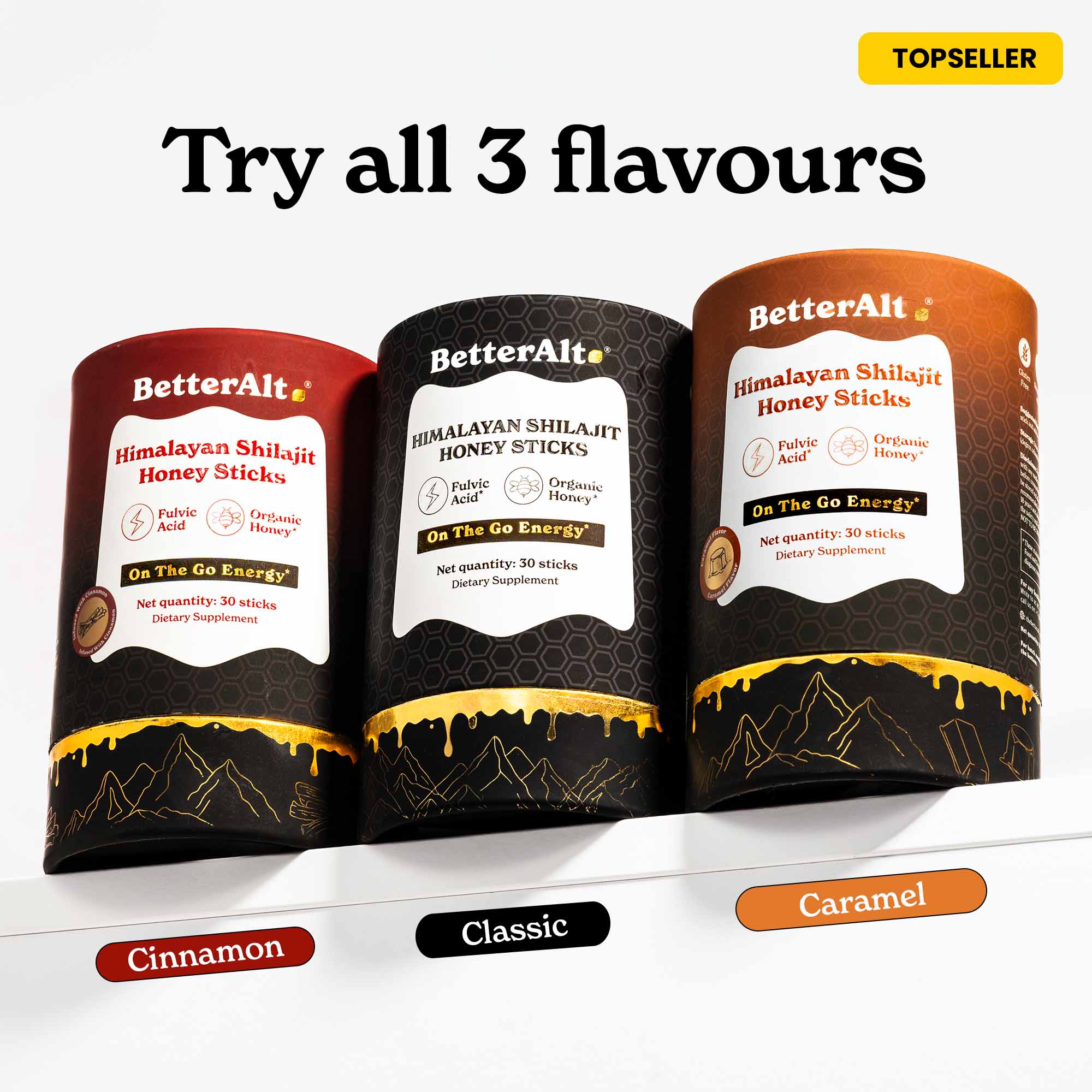GOLD+ Shilajit Honey Sticks - Image 10