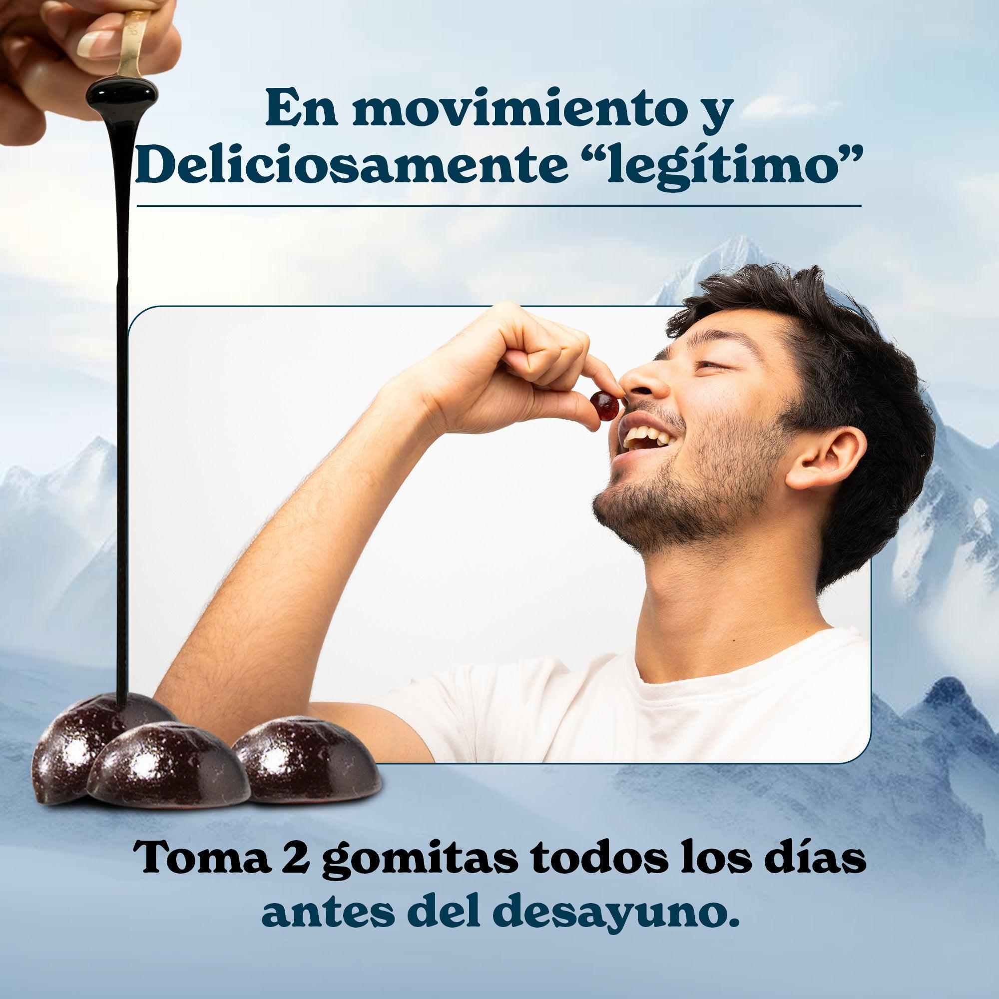 Pure Shilajit Resin Gummies | Energía, Fuerza y Apoyo Cognitivo - Image 11