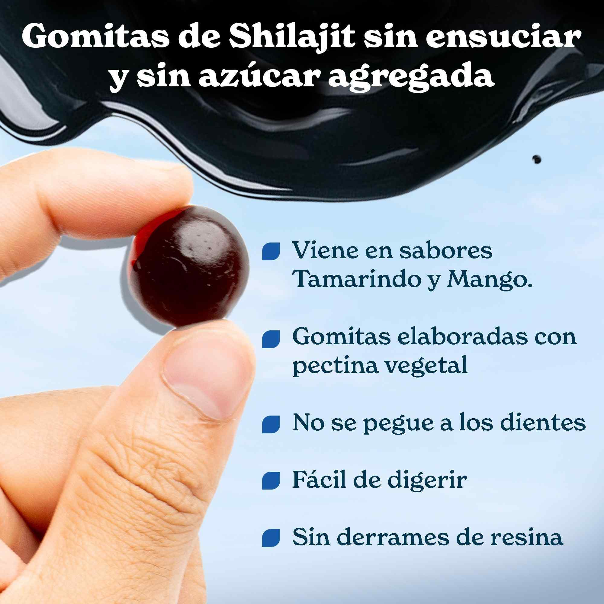 Pure Shilajit Resin Gummies | Energía, Fuerza y Apoyo Cognitivo - Image 12