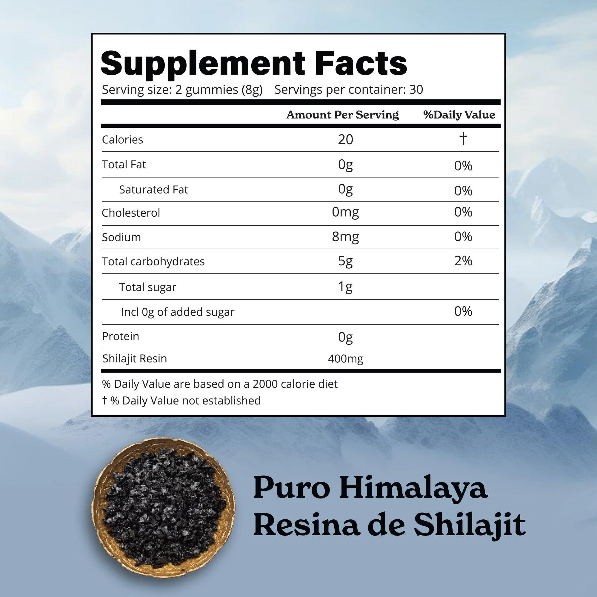 Pure Shilajit Resin Gummies | Energía, Fuerza y Apoyo Cognitivo - Image 5