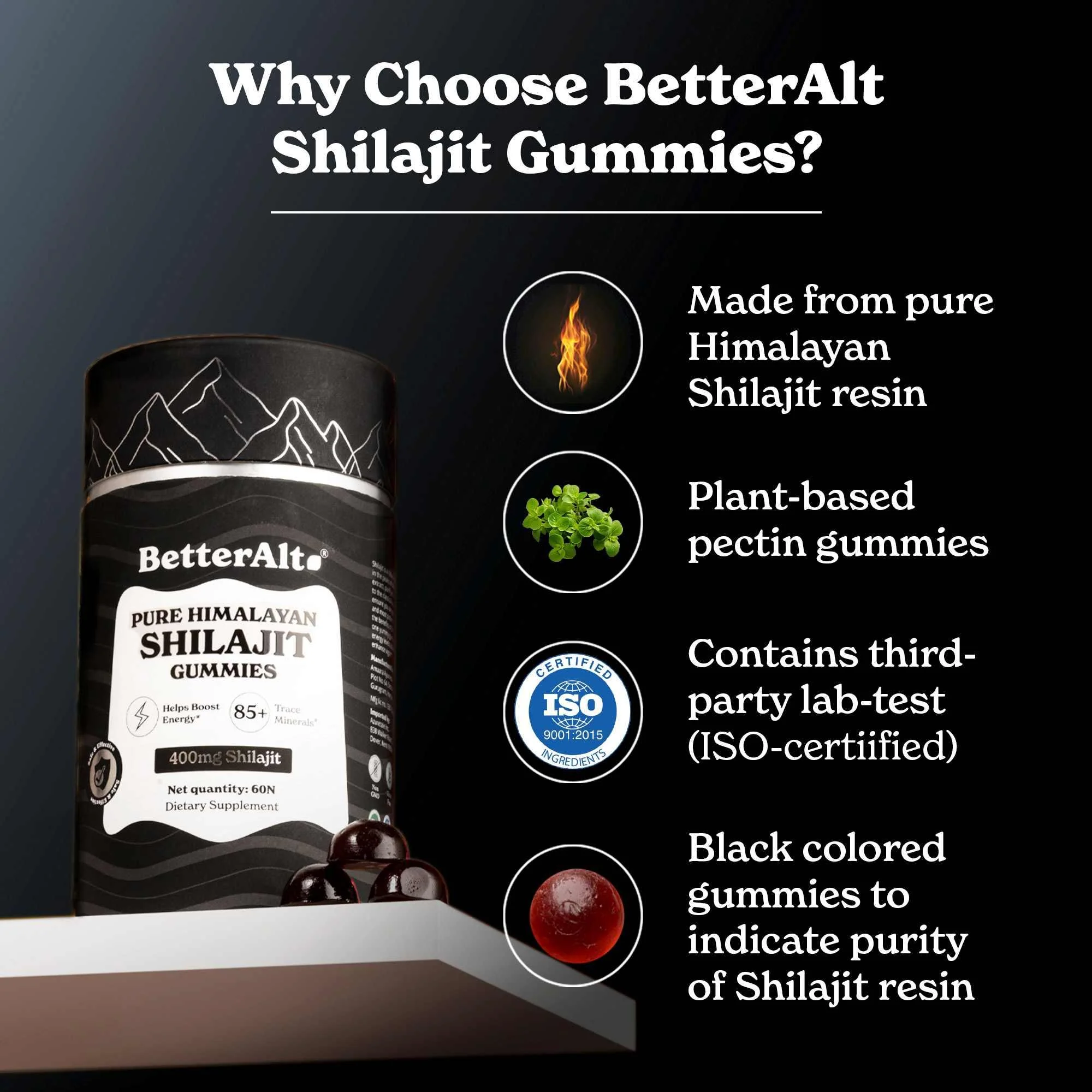 KSM-66 Ashwagandha Honey Sticks + Himalayan Shilajit Mango Gummies - Image 5