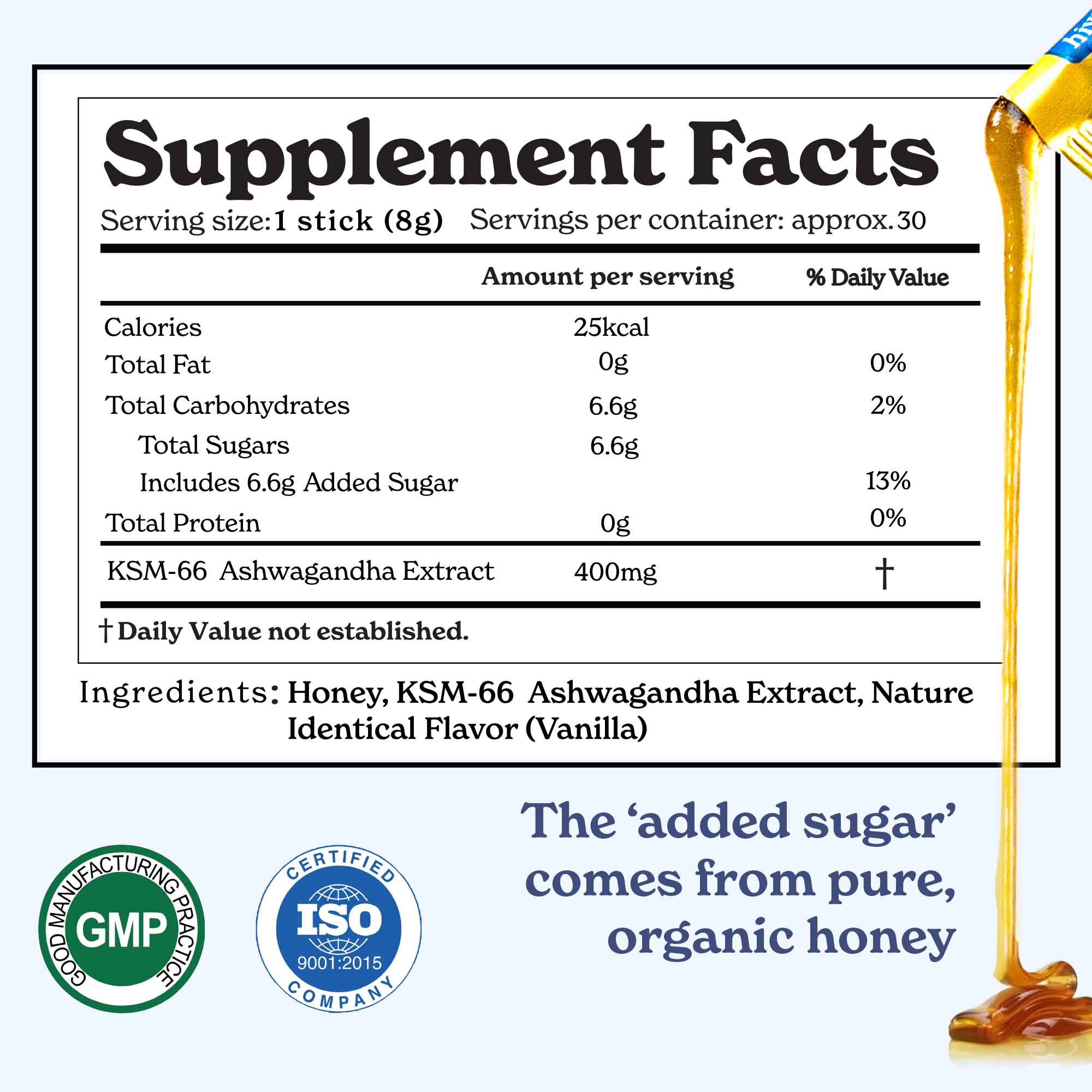 KSM-66 Ashwagandha Honey Sticks - Image 4