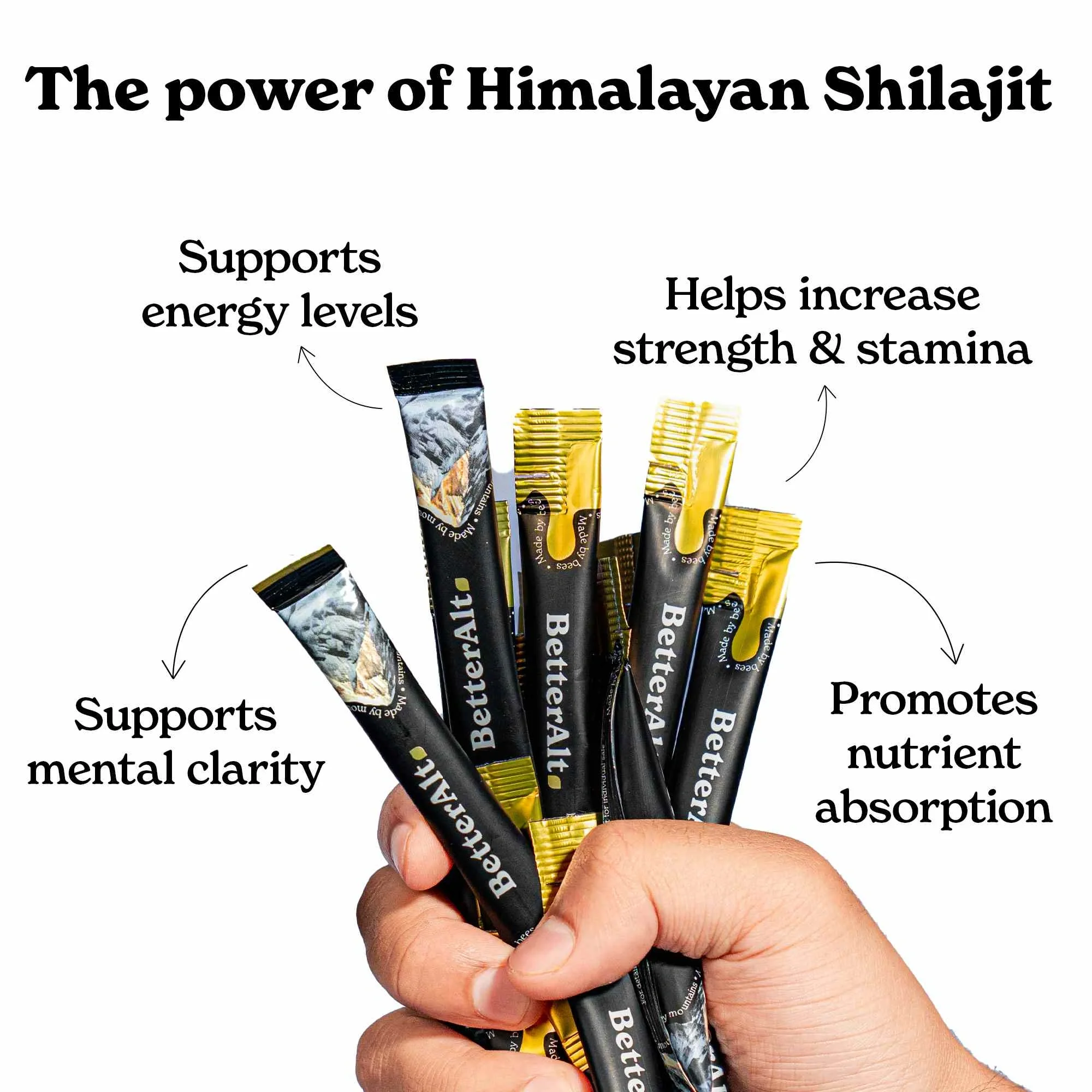 GOLD+ Shilajit Honey Sticks - Image 13