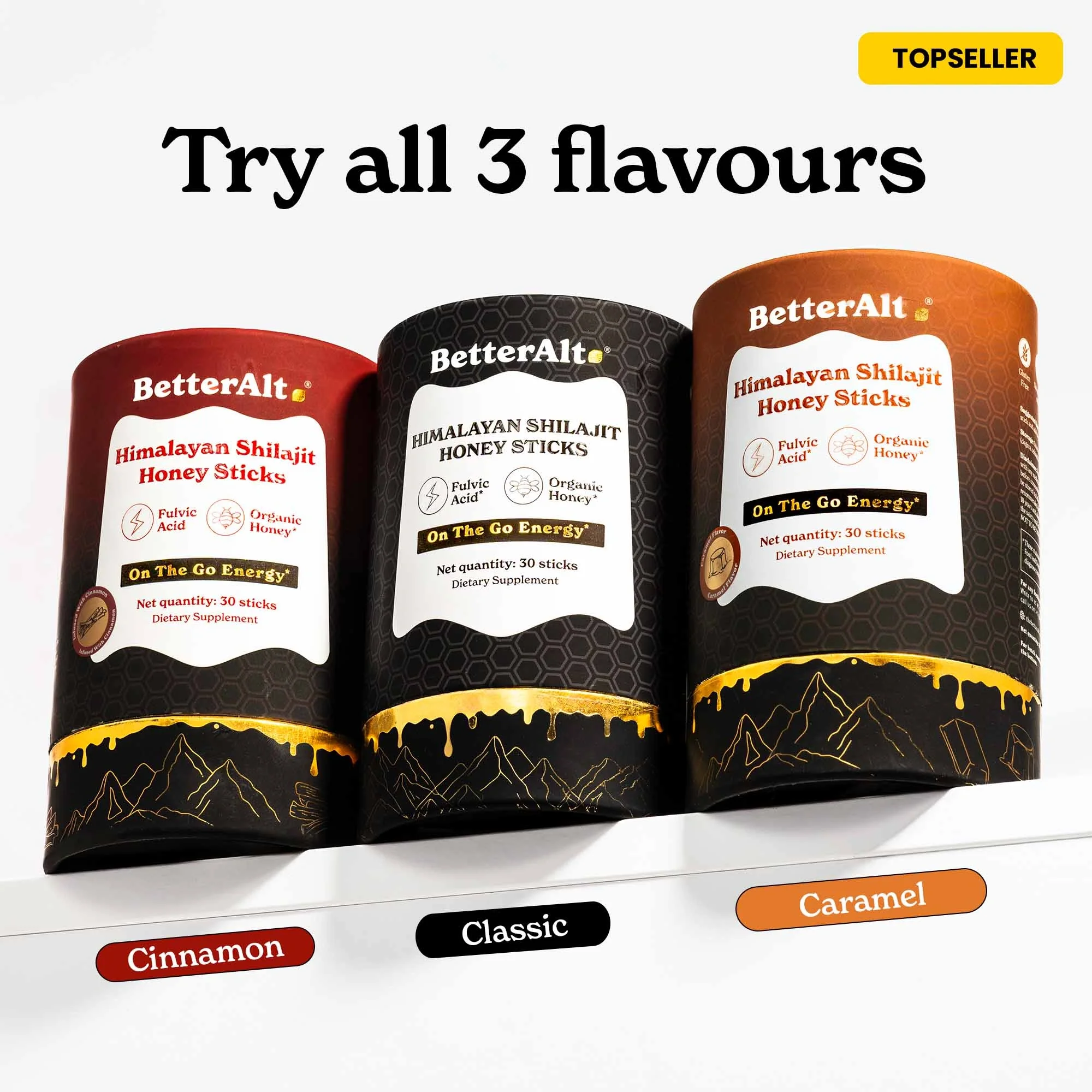 GOLD+ Shilajit Honey Sticks - Image 17