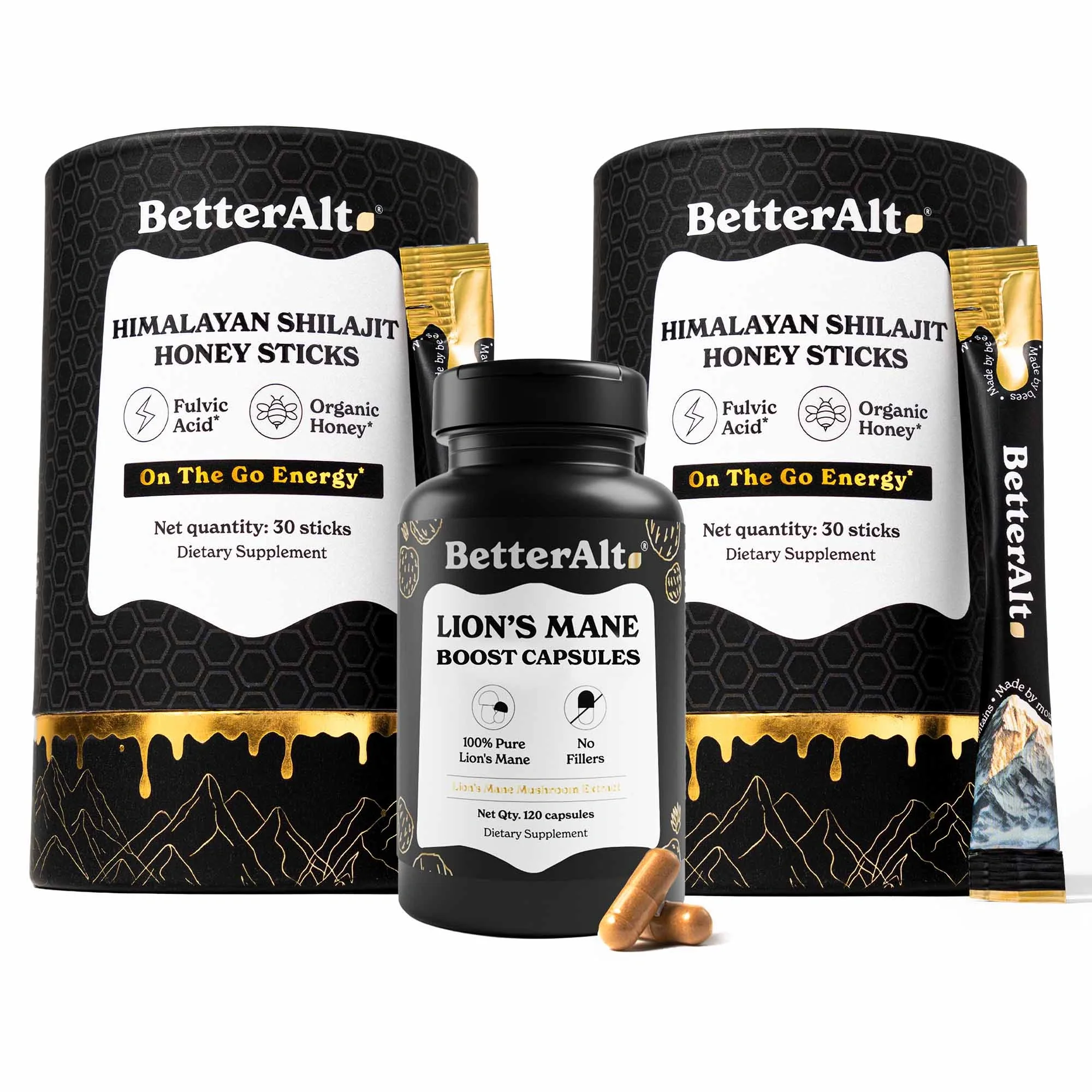 GOLD+ Shilajit Honey Sticks - Image 7