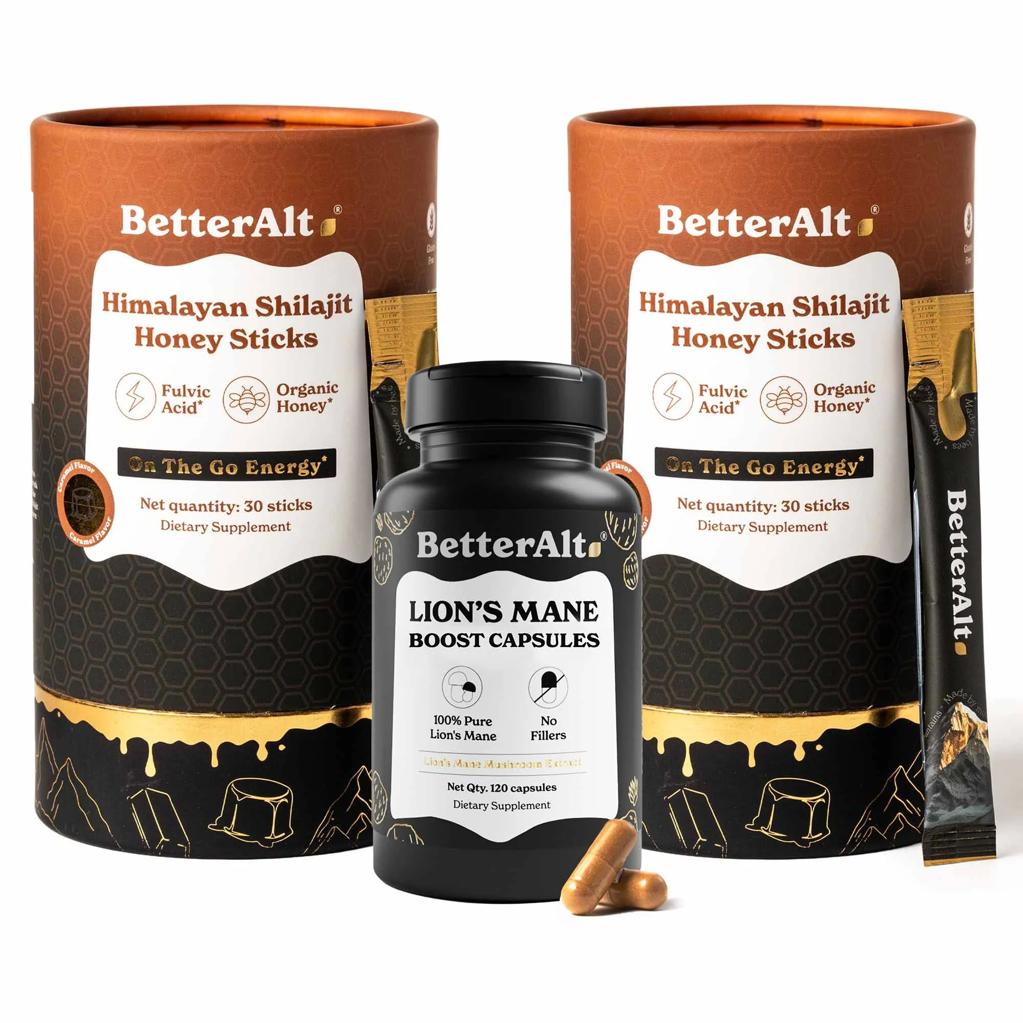 GOLD+ Shilajit Honey Sticks - Image 8