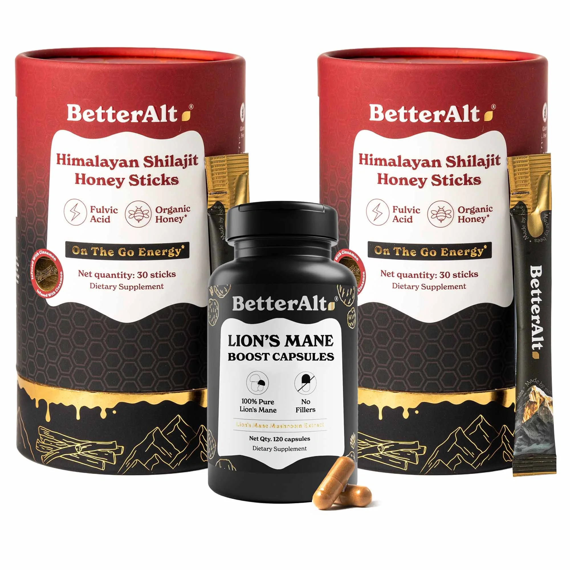 GOLD+ Shilajit Honey Sticks - Image 9